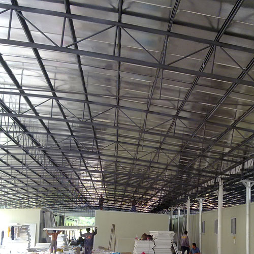 鋼構(gòu)架應(yīng)用展示